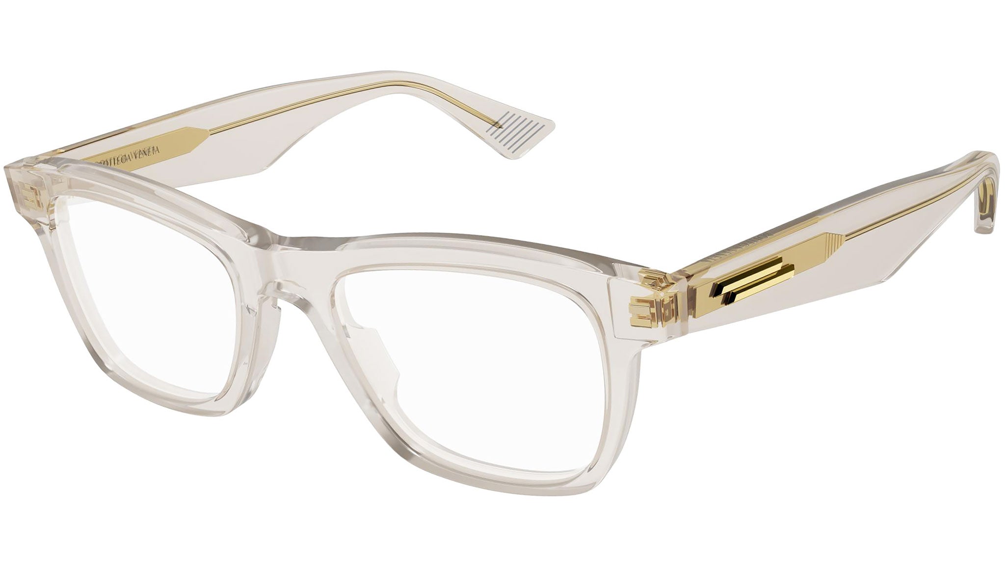 Occhiali da vista BOTTEGA VENETA BV1120O Transparent beige