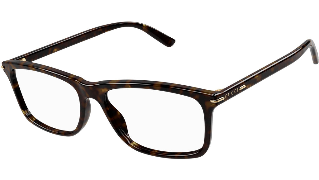 Occhiali da vista GUCCI GG1447O Shiny dark havana