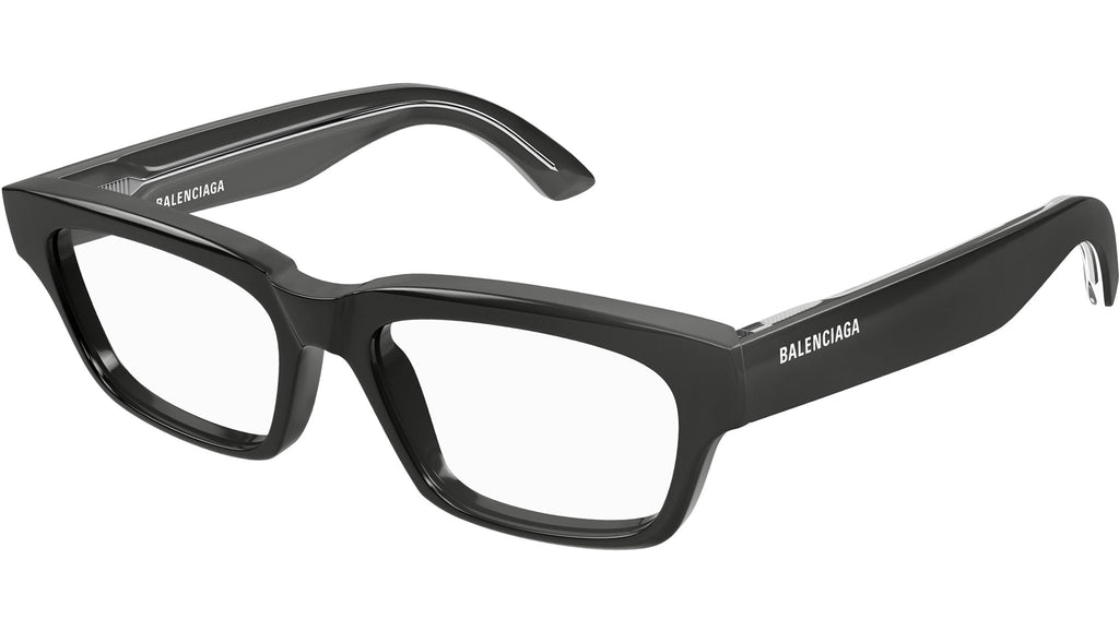 Occhiali da vista BALENCIAGA BB0344O Shiny solid dark grey