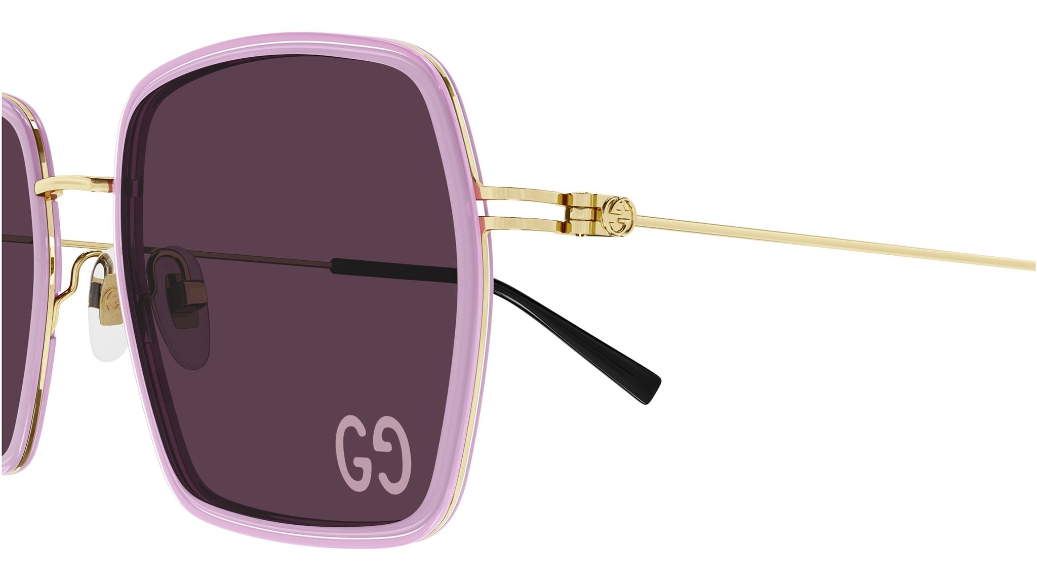 Occhiali da sole GUCCI GG1848S Shiny transparent light pink