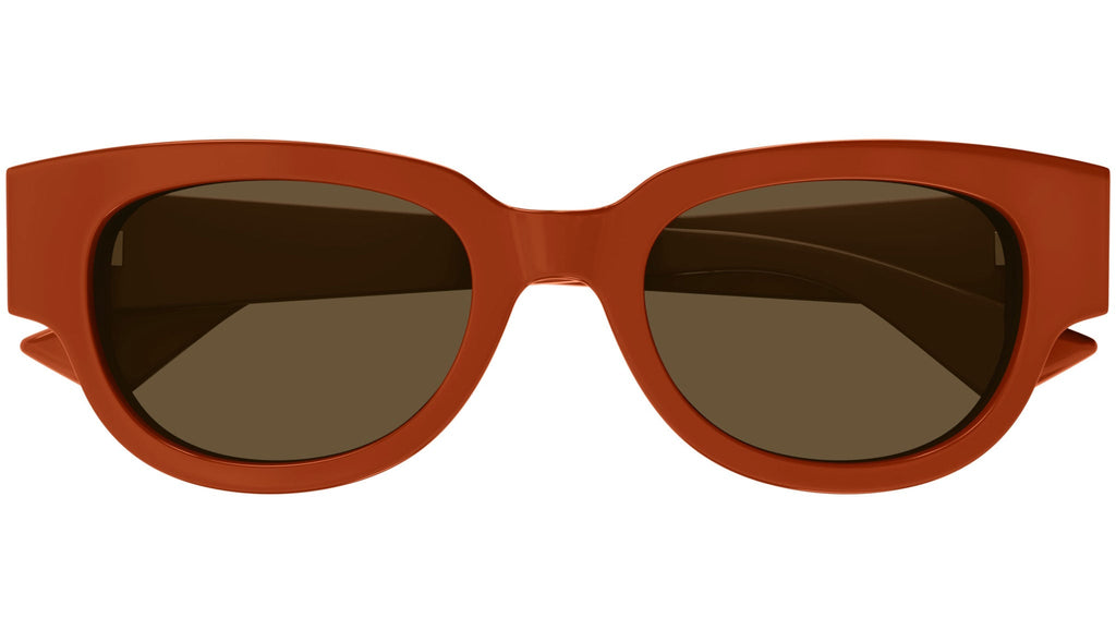 Occhiali da sole BOTTEGA VENETA BV1278SA Shiny solid orange opium