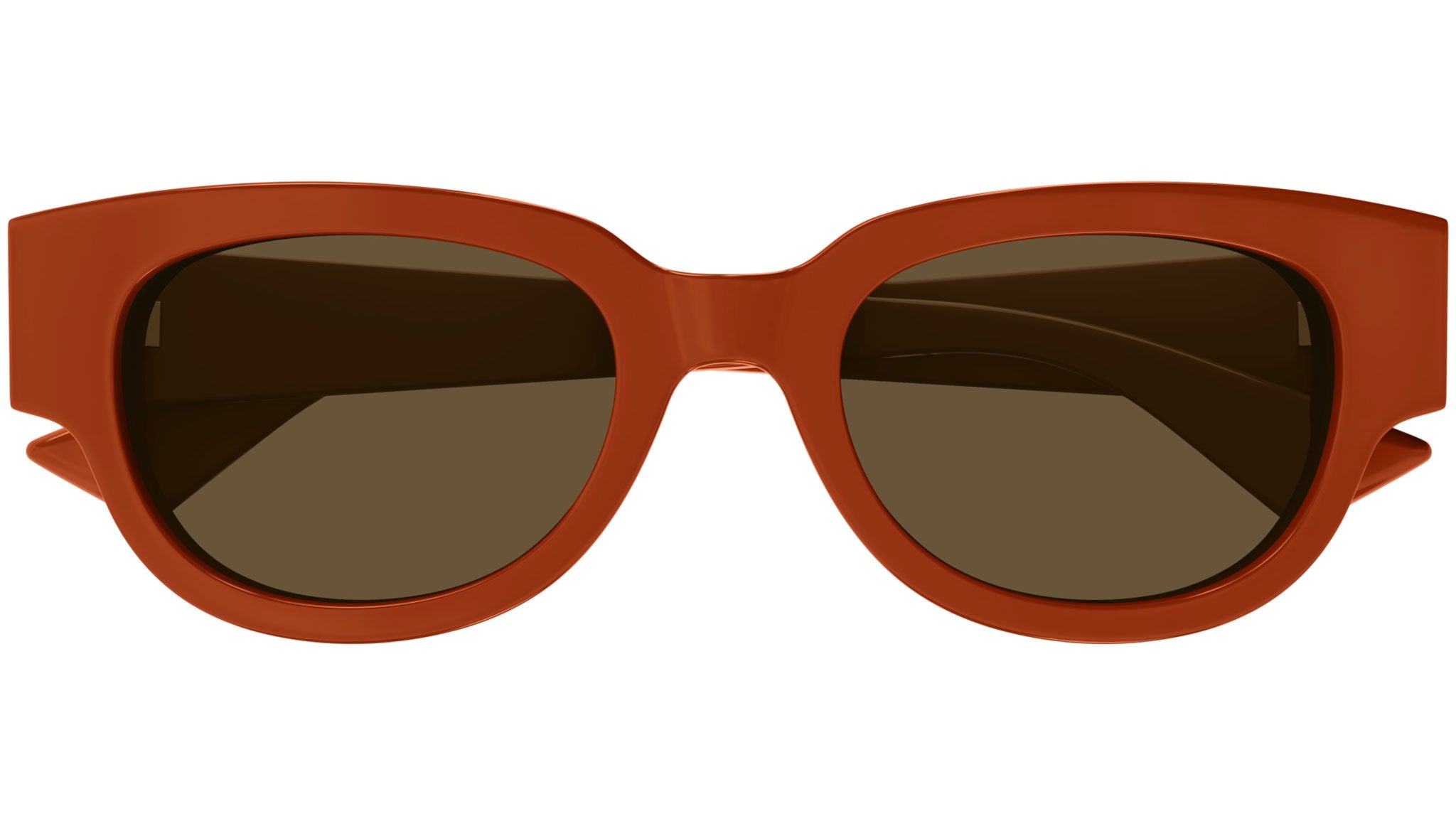 Occhiali da sole BOTTEGA VENETA BV1278SA Shiny solid orange opium