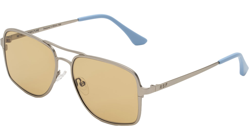 Occhiali da sole RETROSUPERFUTURE Spliff Silver-