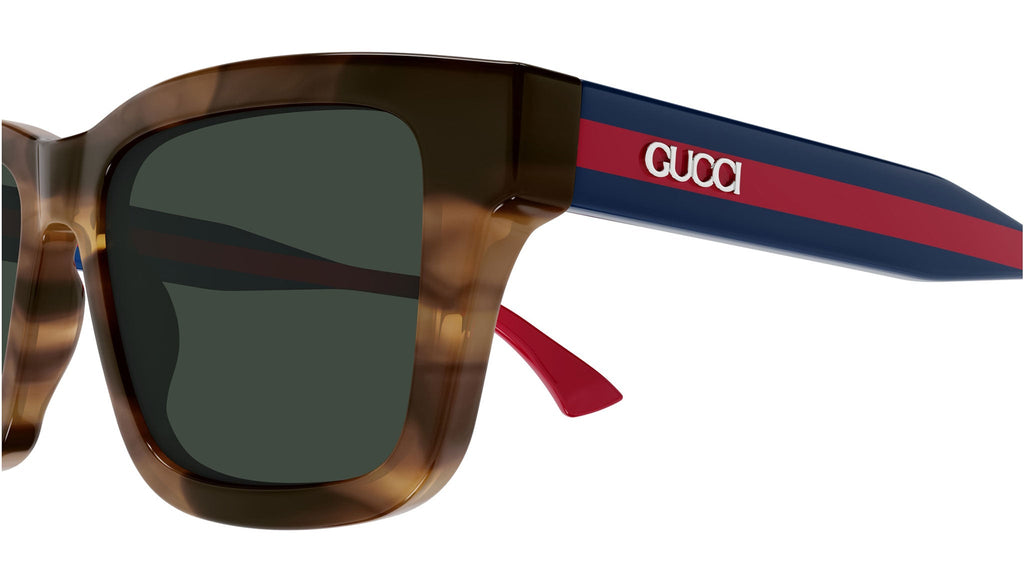 Occhiali da sole GUCCI GG1869S Shiny melange brown classic havana