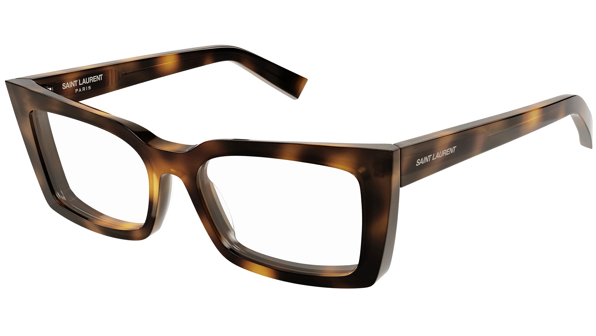 Occhiali da vista SAINT LAURENT SL554 Shiny medium havana