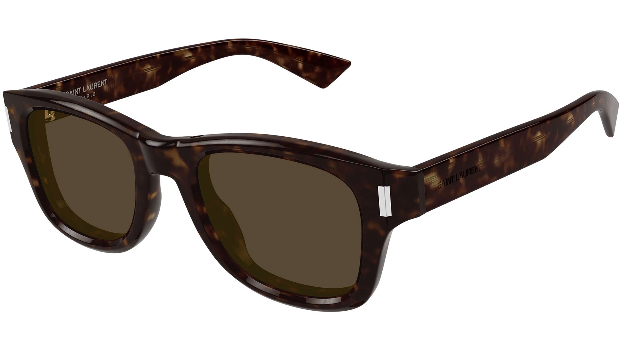Occhiali da sole SAINT LAURENT SL801 Shiny dark havana