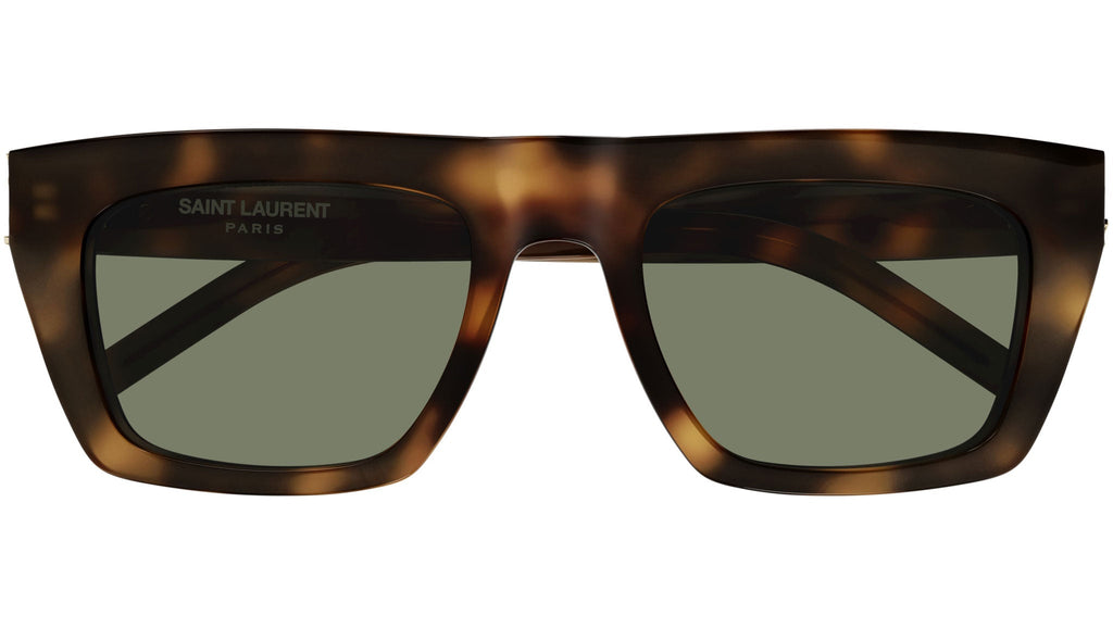 Occhiali da sole SAINT LAURENT SLM131 Shiny medium havana