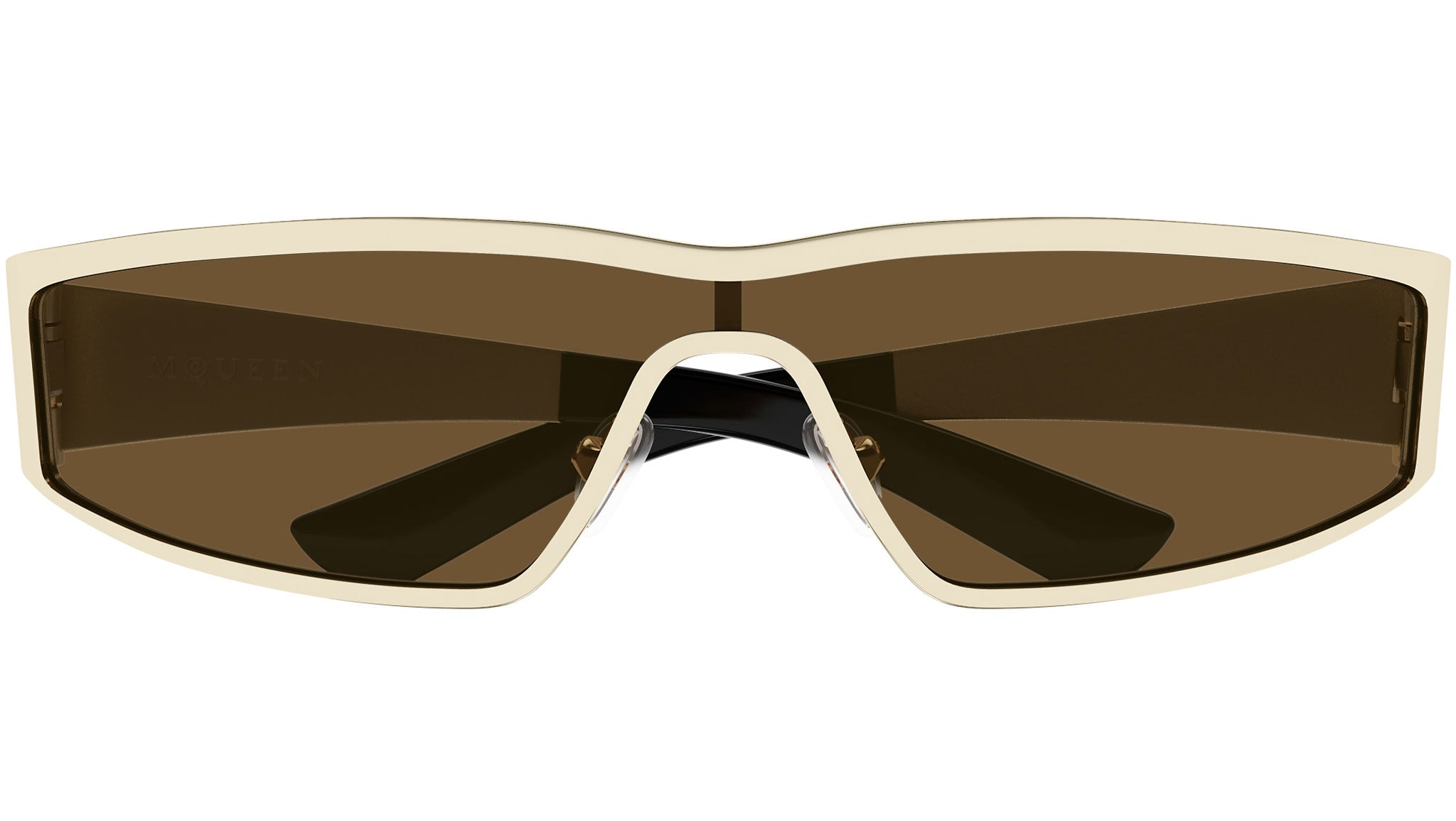 Occhiali da sole ALEXANDER MCQUEEN AM0491S Shiny light gold