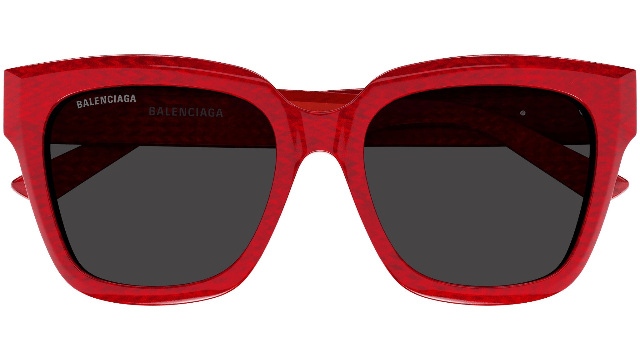 Occhiali da sole BALENCIAGA BB0237SA Shiny red carbon fiber