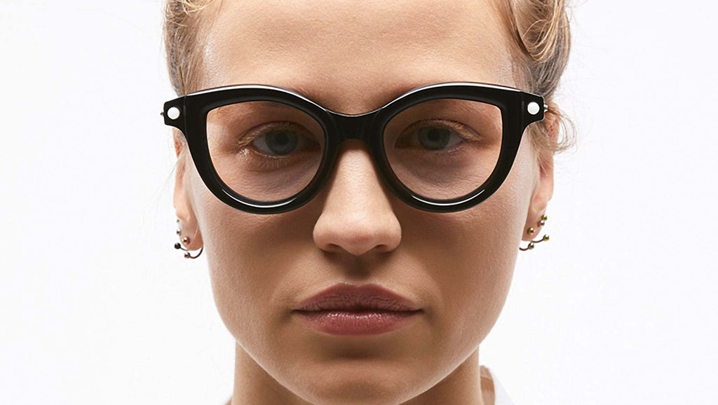 Occhiali da vista KUBORAUM P7 Black shine red tortoise