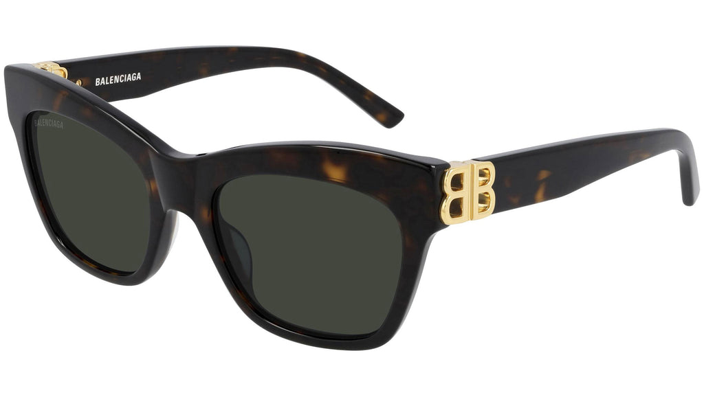 Occhiali da sole BALENCIAGA BB0132S Shiny dark havana