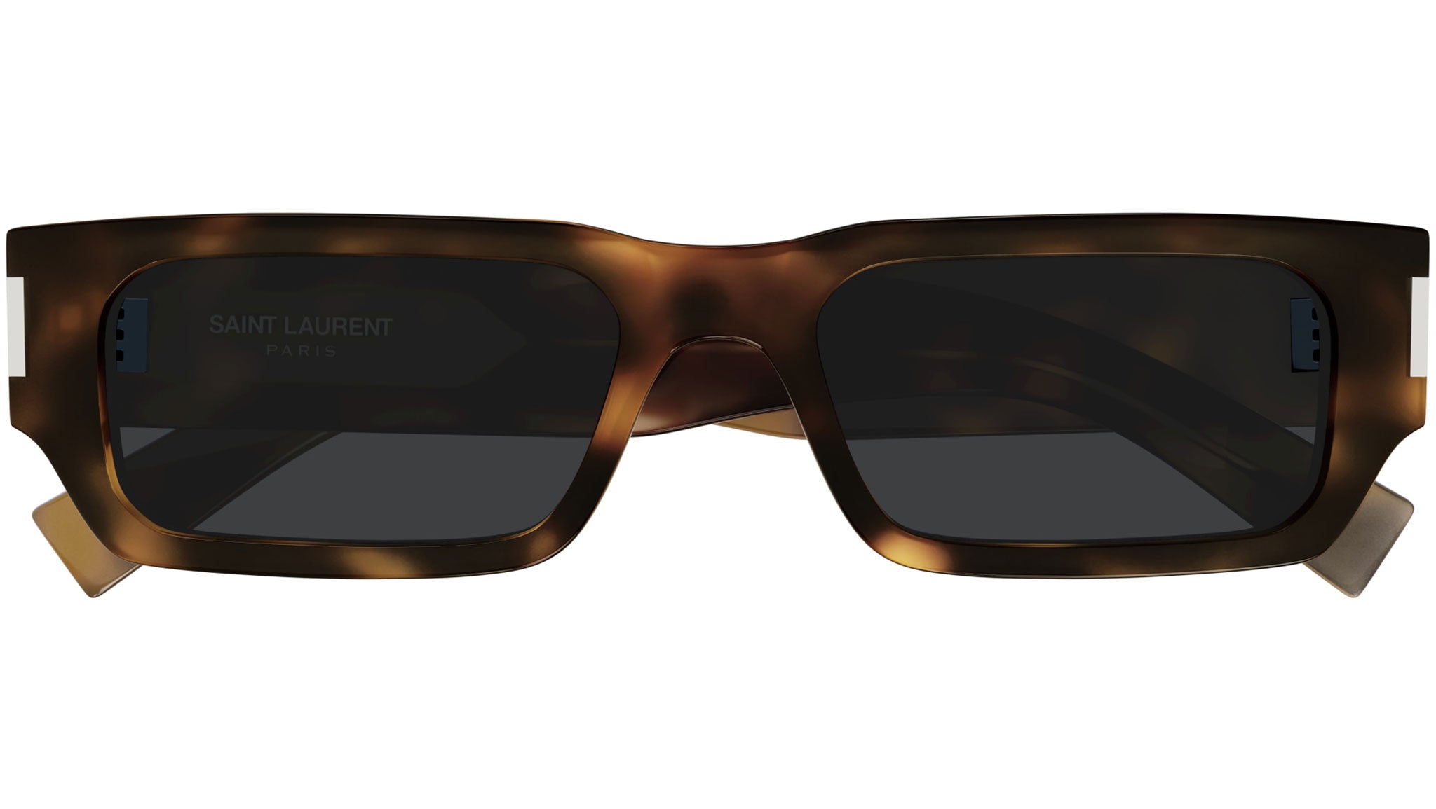 Occhiali da sole SAINT LAURENT SL660 Shiny medium havana