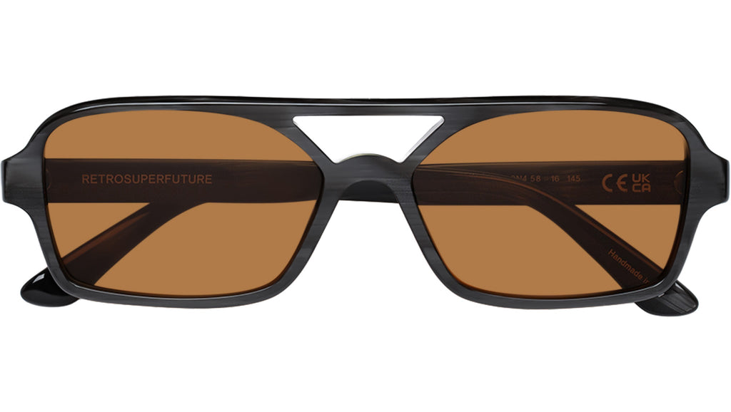 Occhiali da sole RETROSUPERFUTURE Vico Black striped