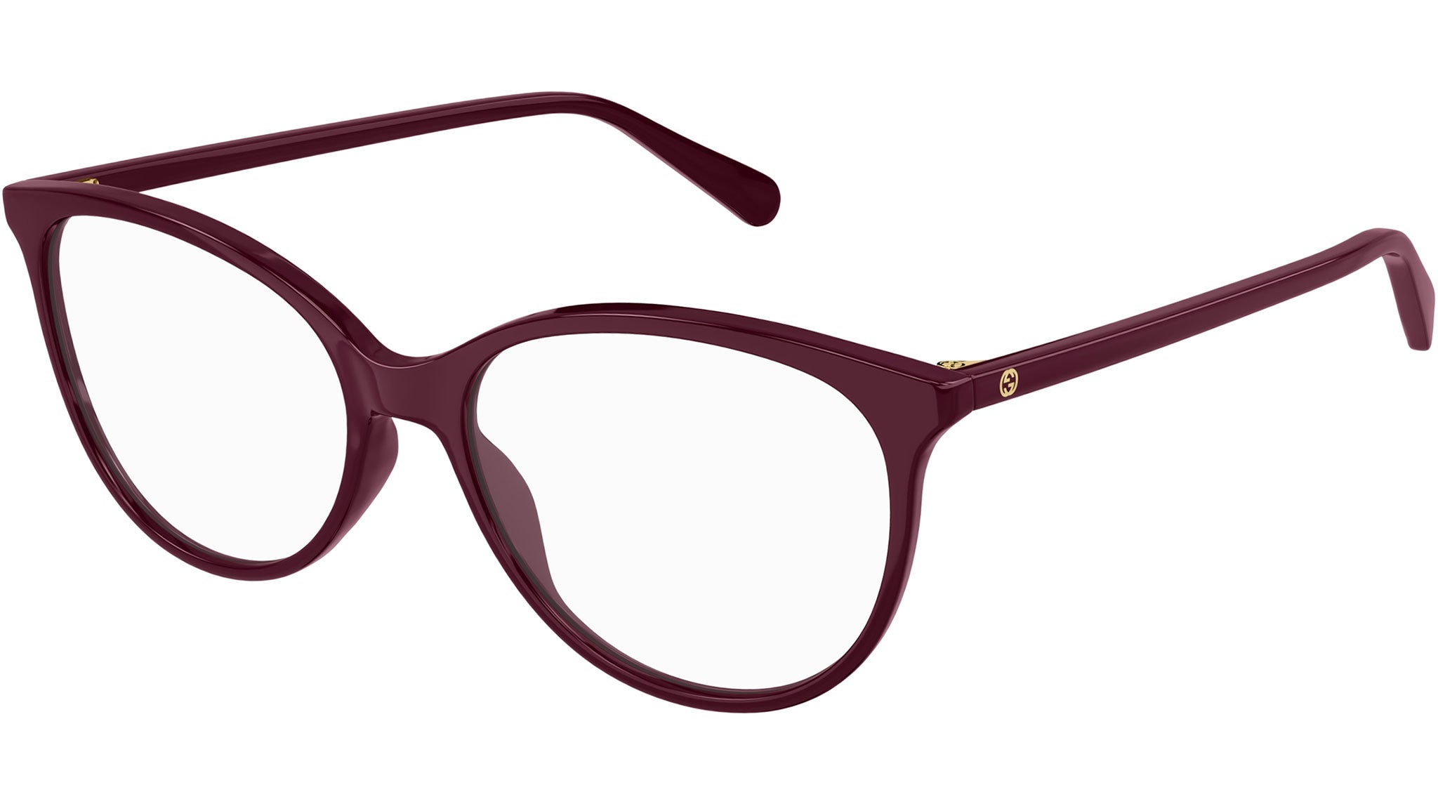 Occhiali da vista GUCCI Shiny solid burgundy