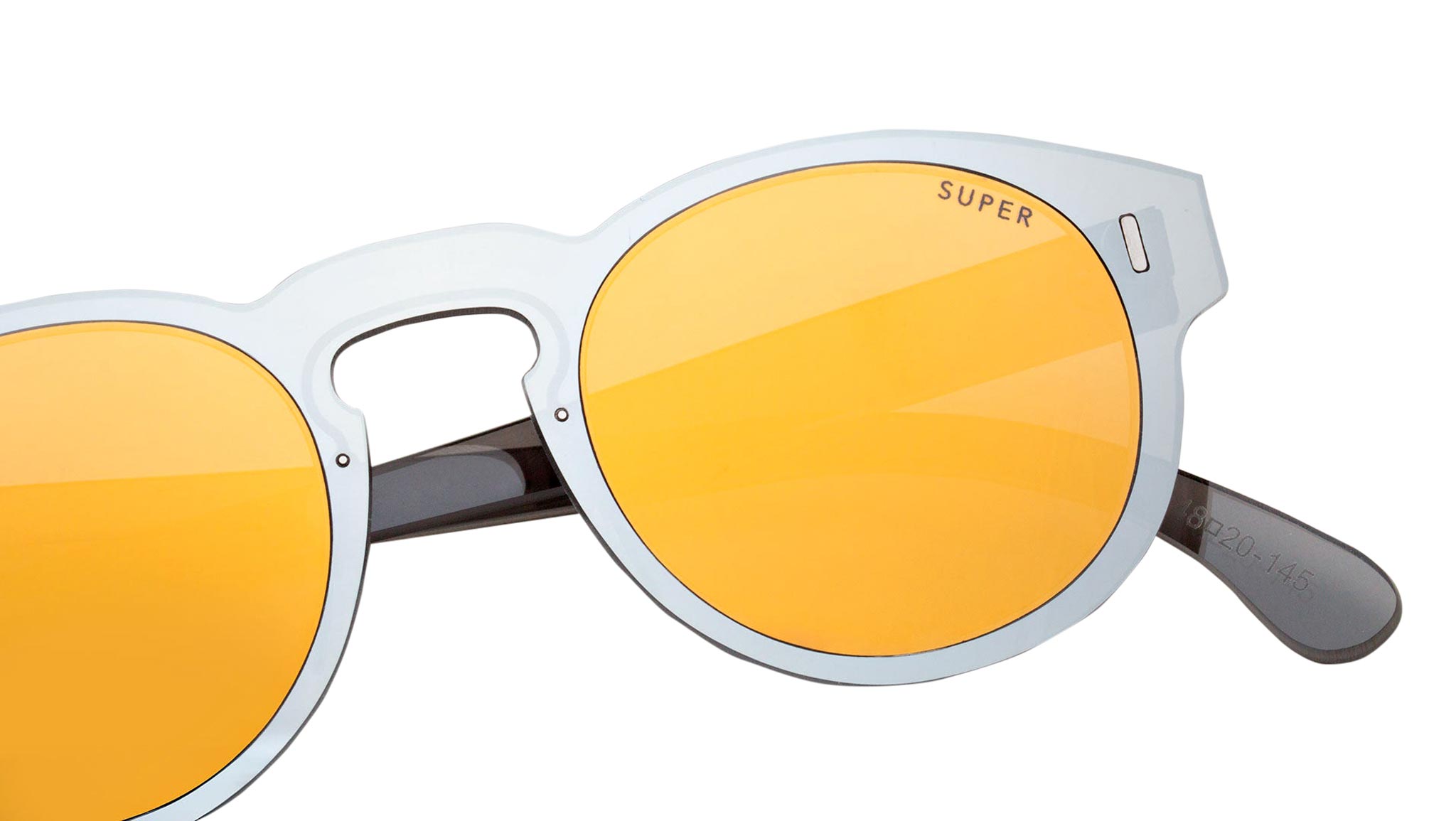 Occhiali RETROSUPERFUTURE Duo Gold silver
