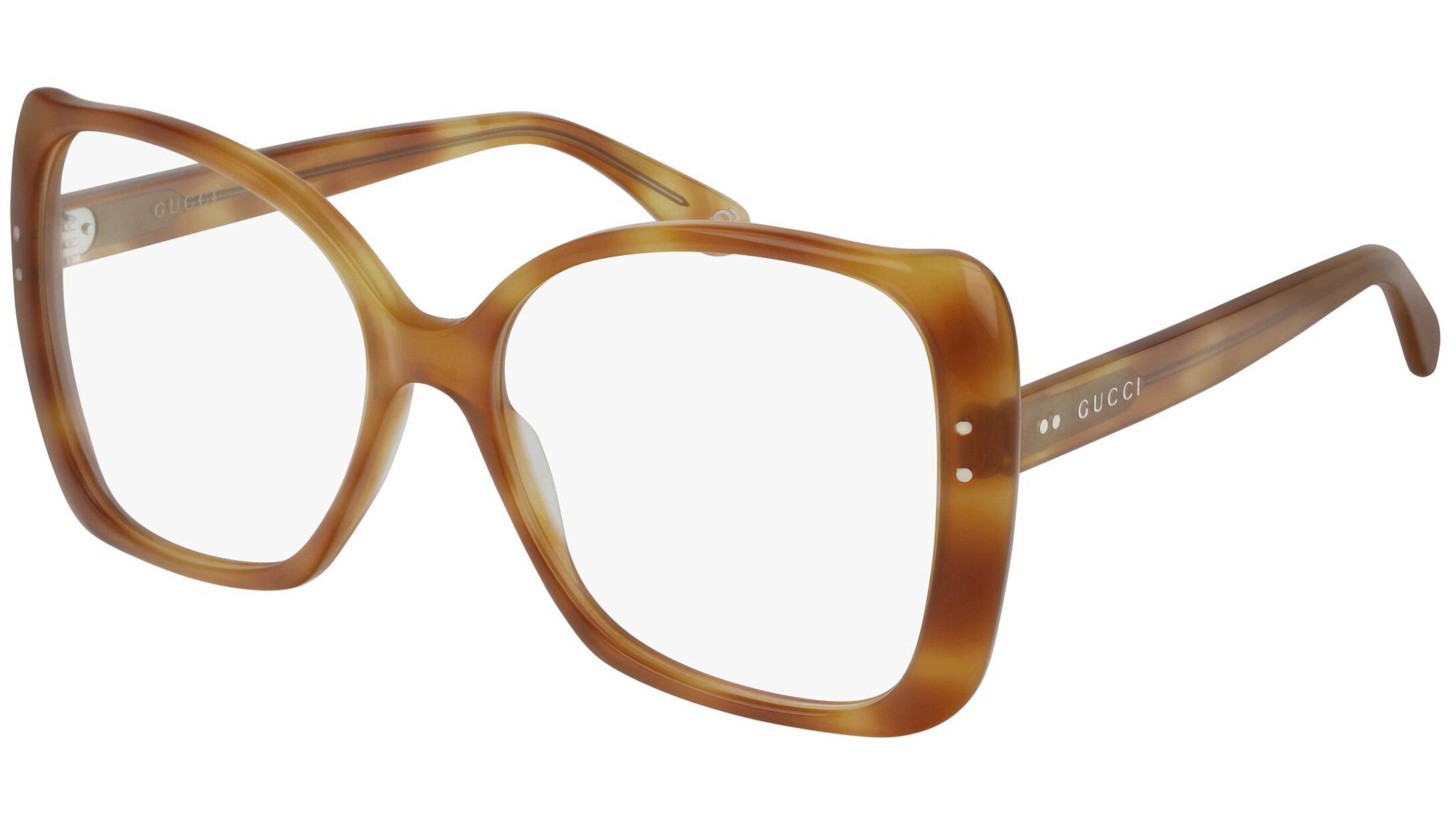Occhiali GUCCI GG0473O Shiny light havana