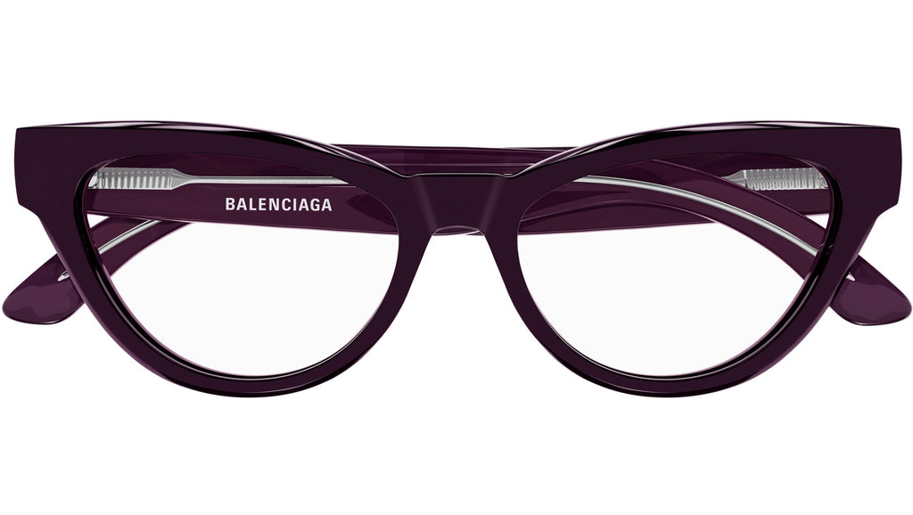 Occhiali da vista BALENCIAGA BB0241O Shiny solid purple