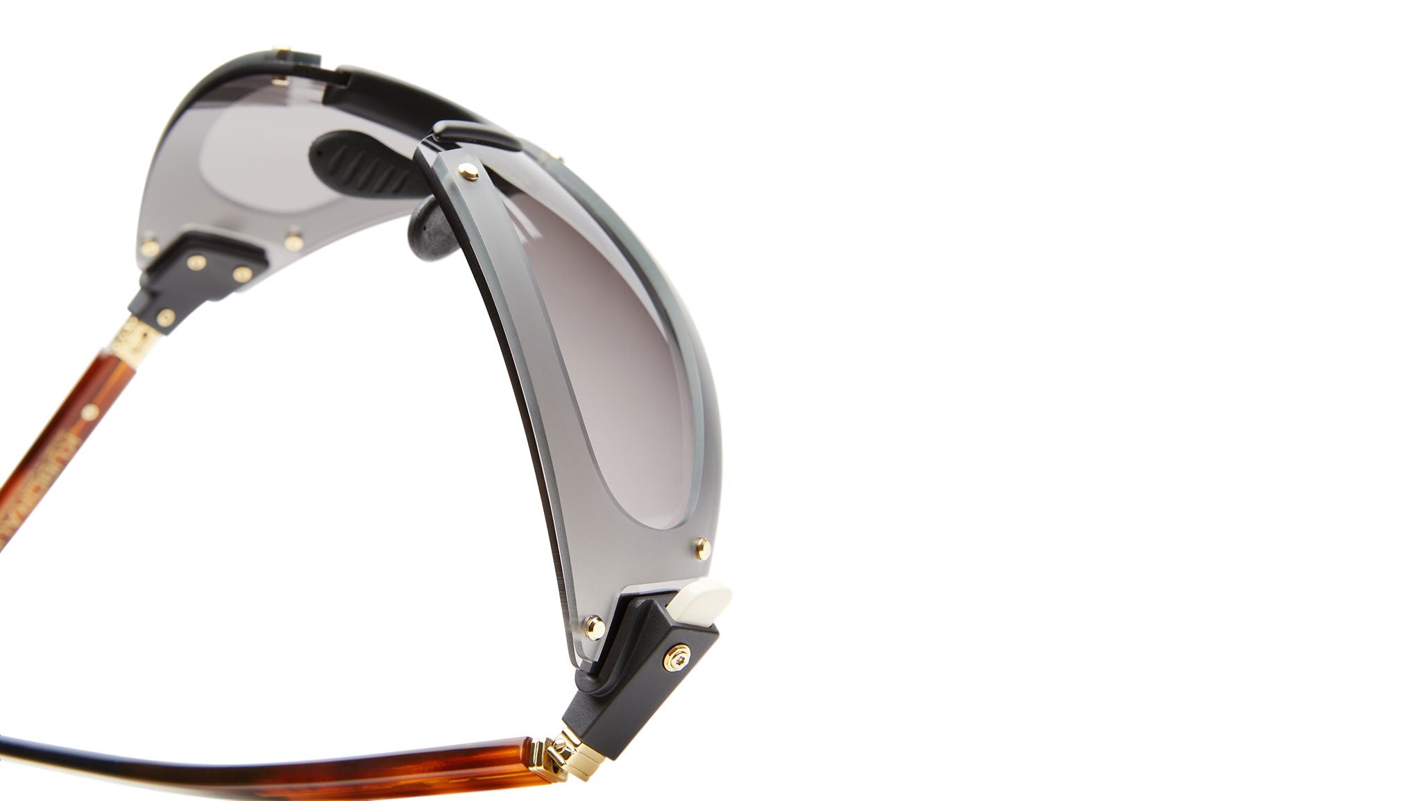 Occhiali da sole KUBORAUM E51 Black matt havana red