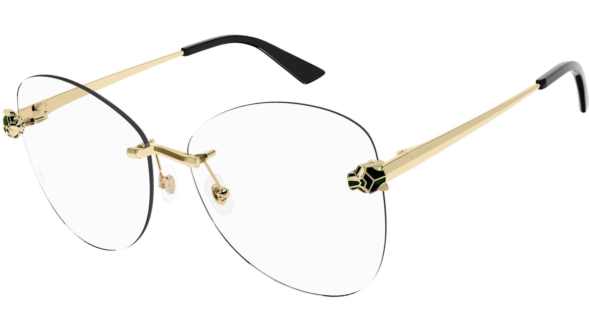 Occhiali da vista CARTIER CT0418O Smooth golden finish