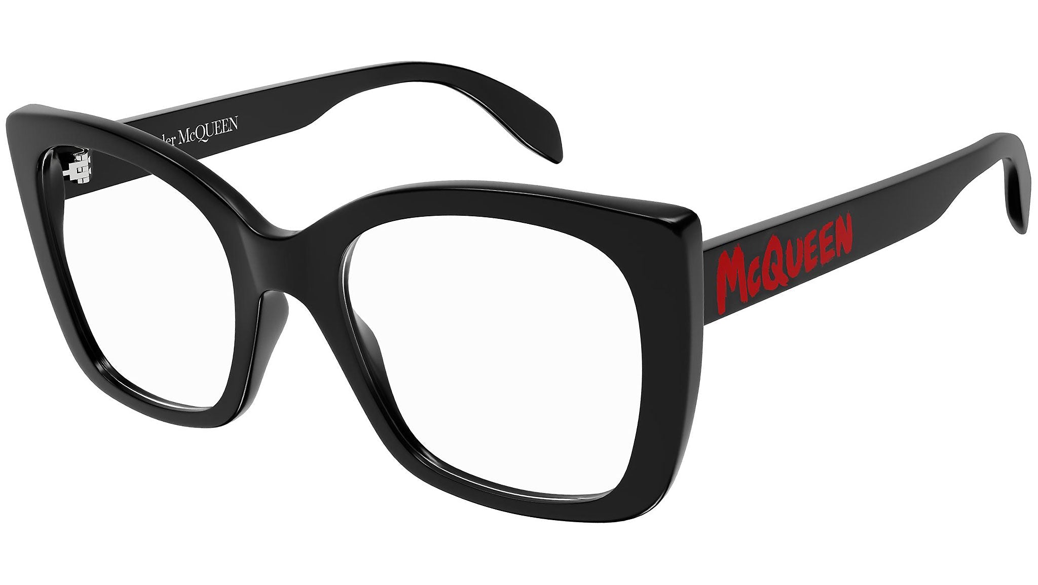 Occhiali da vista ALEXANDER MCQUEEN AM0351O Shiny black