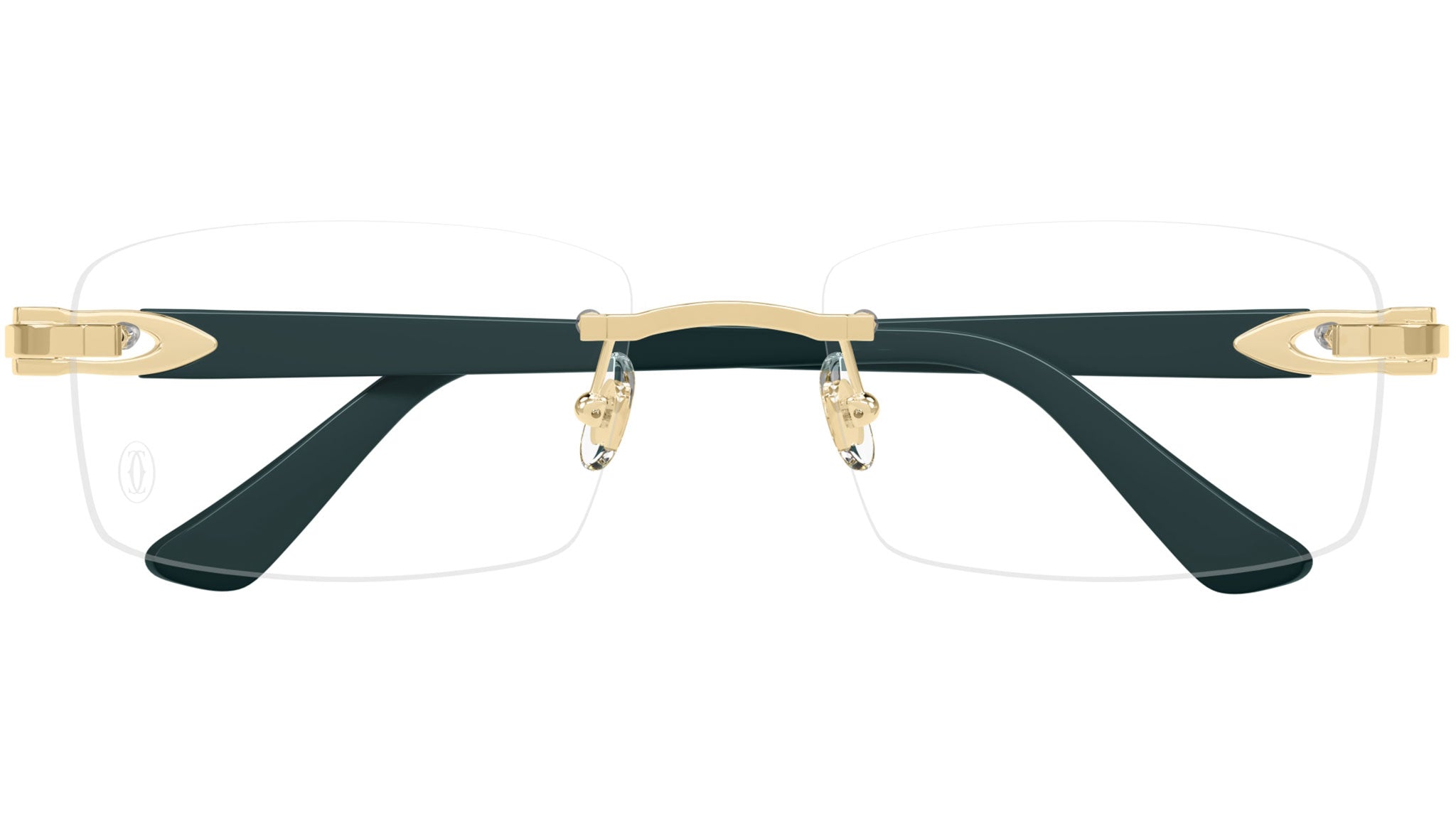 Occhiali da vista CARTIER CT0287O Smooth golden finish