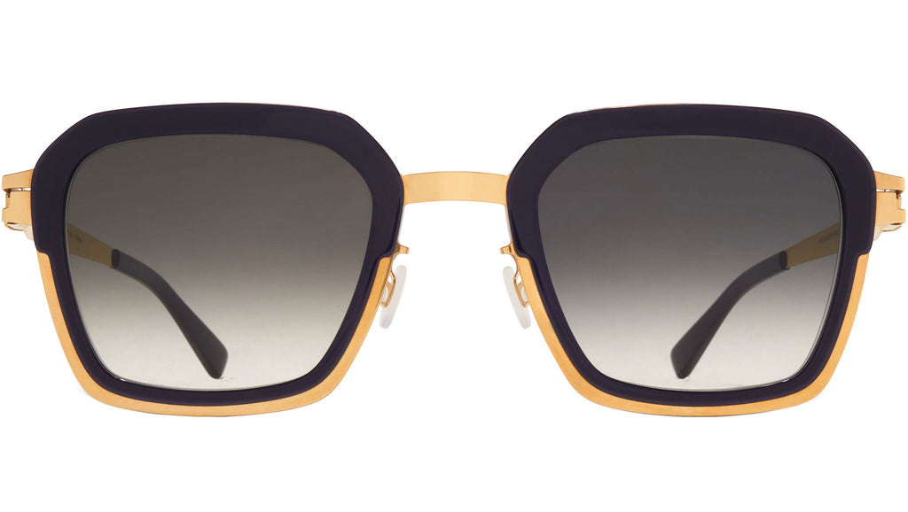 occhiali da sole MYKITA MISTY Glossy gold milky indigo