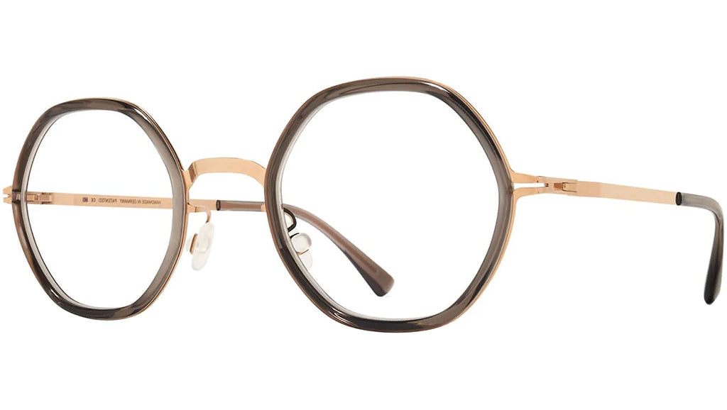Occhiali da vista MYKITA ALYA Champagne gold clear ash