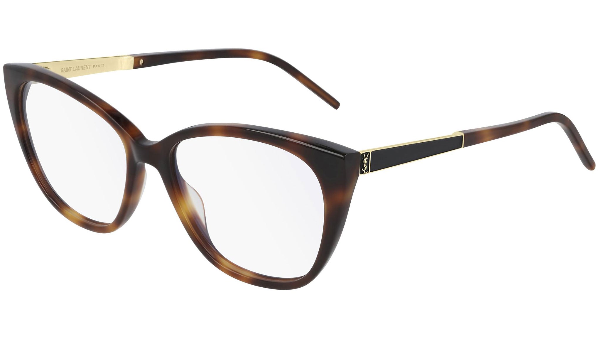 Occhiali da vista SAINT LAURENT SLM72 Shiny medium havana
