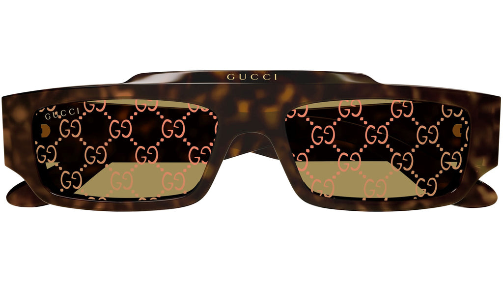 Occhiali da sole GUCCI GG1592S Shiny dark havana