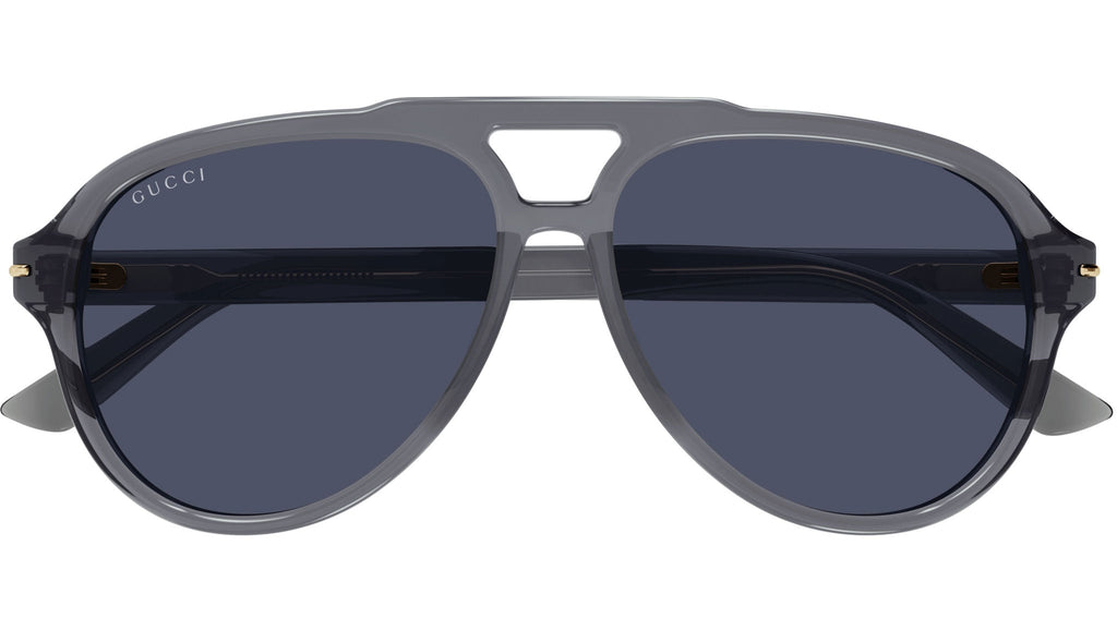 Occhiali da sole GUCCI GG1443S Shiny transparent grey
