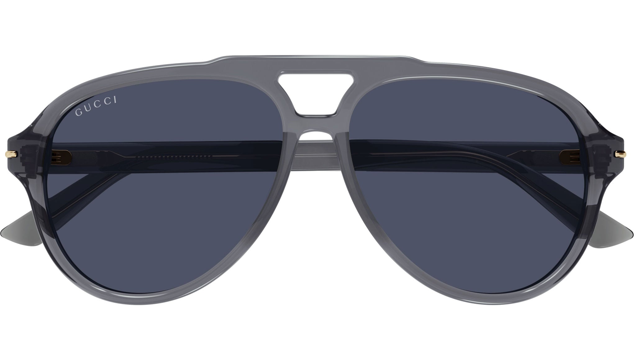 Occhiali da sole GUCCI GG1443S Shiny transparent grey
