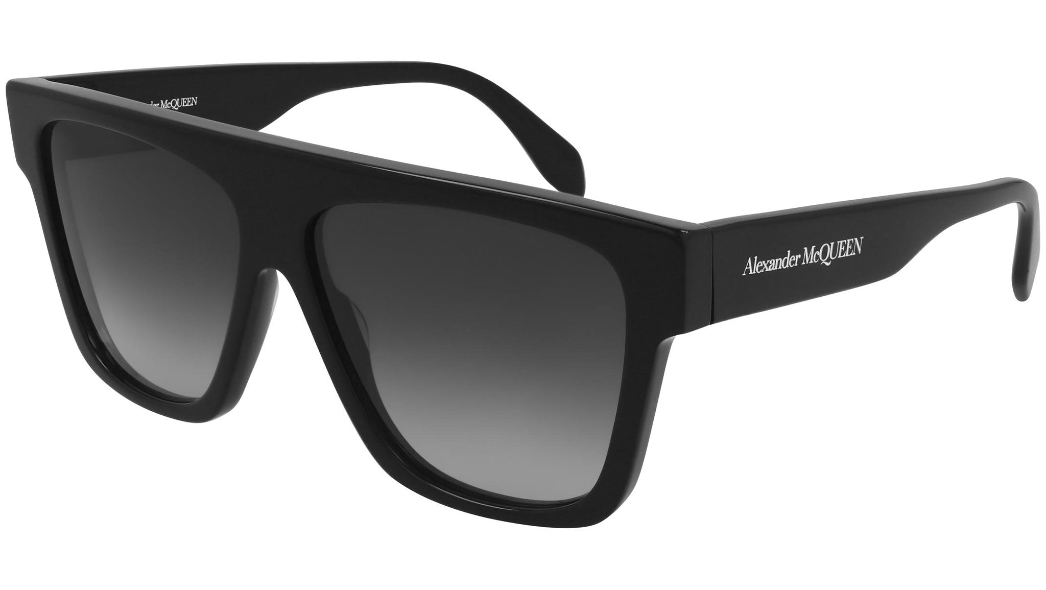 Occhiali da sole ALEXANDER MCQUEEN AM0302S Shiny black