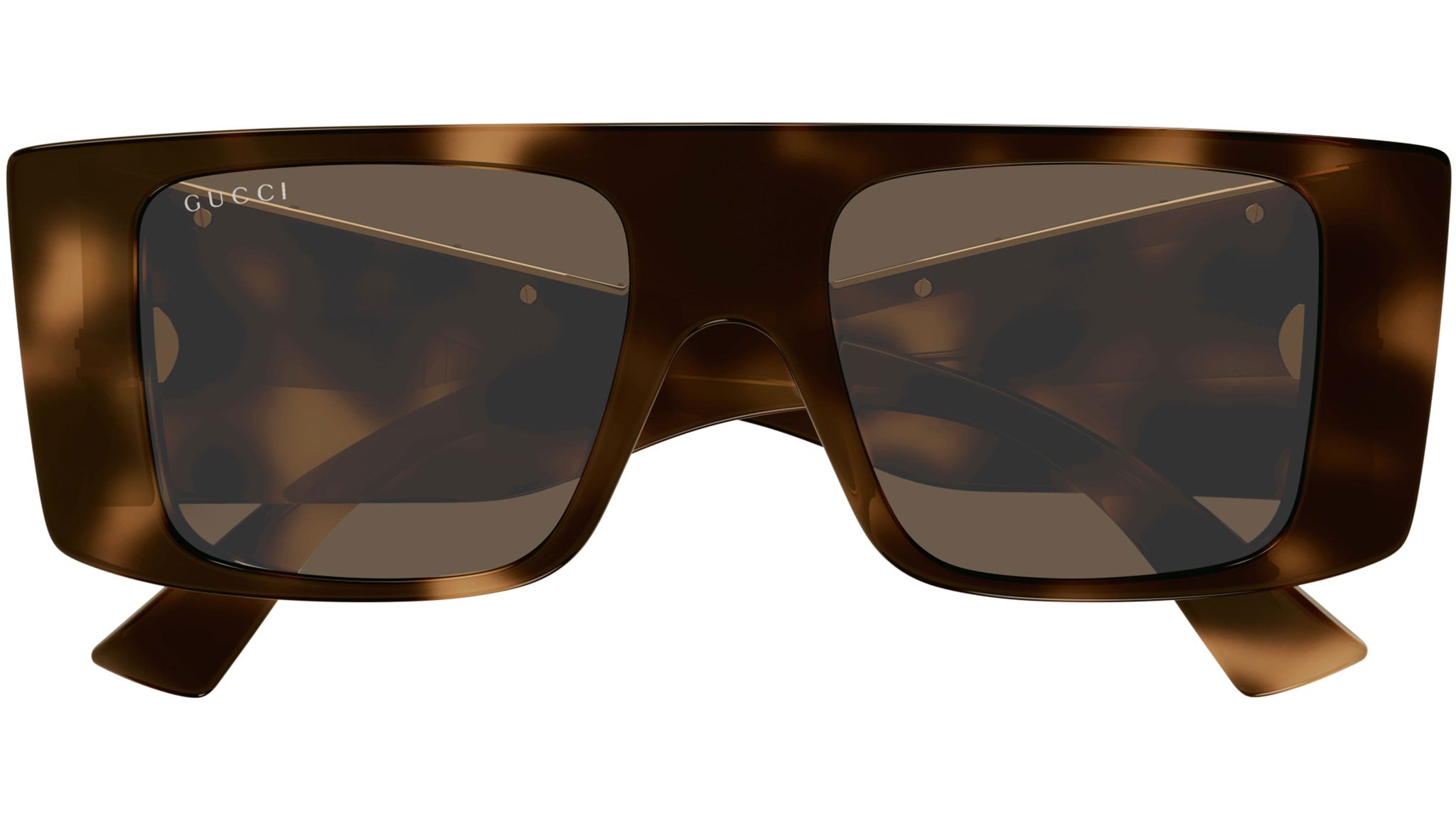 Occhiali da sole GUCCI GG1888S Shiny medium brown havana