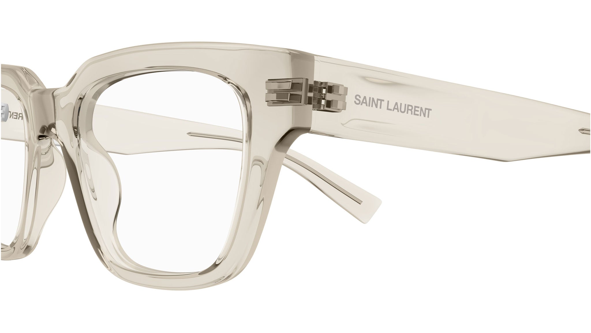 Occhiali da vista SAINT LAURENT SL804 Shiny transparent cream