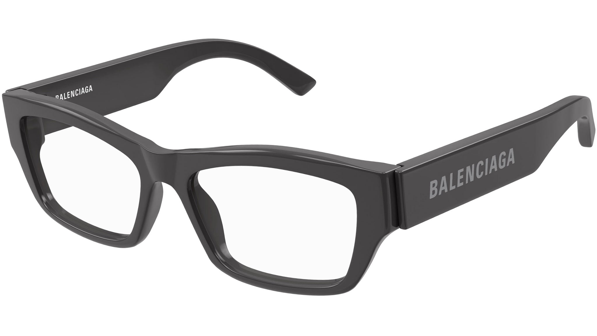 Occhiali da vista BALENCIAGA BB0377O Shiny solid dark grey