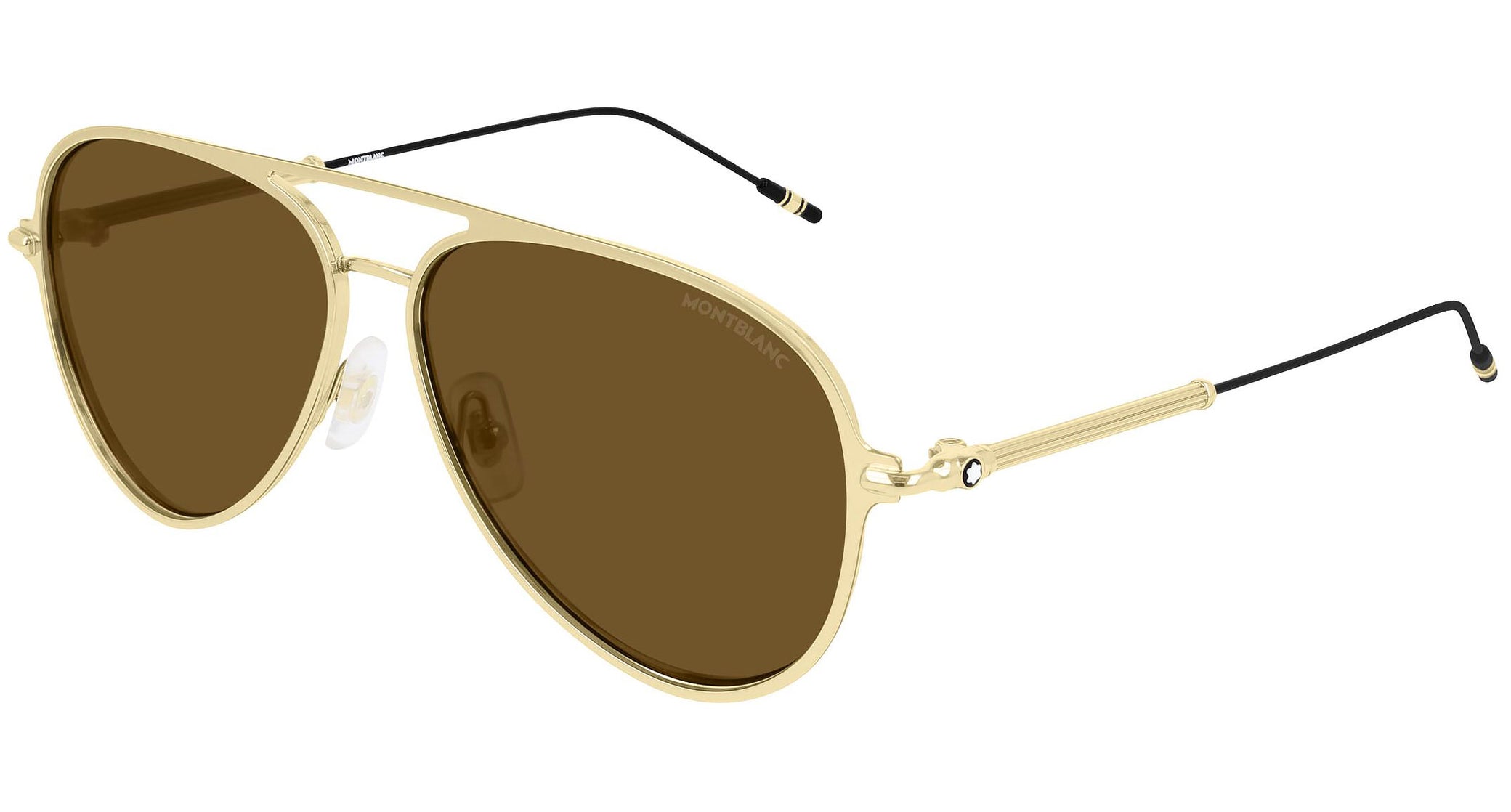 Occhiali MONTBLANC MB0059S Shiny light gold