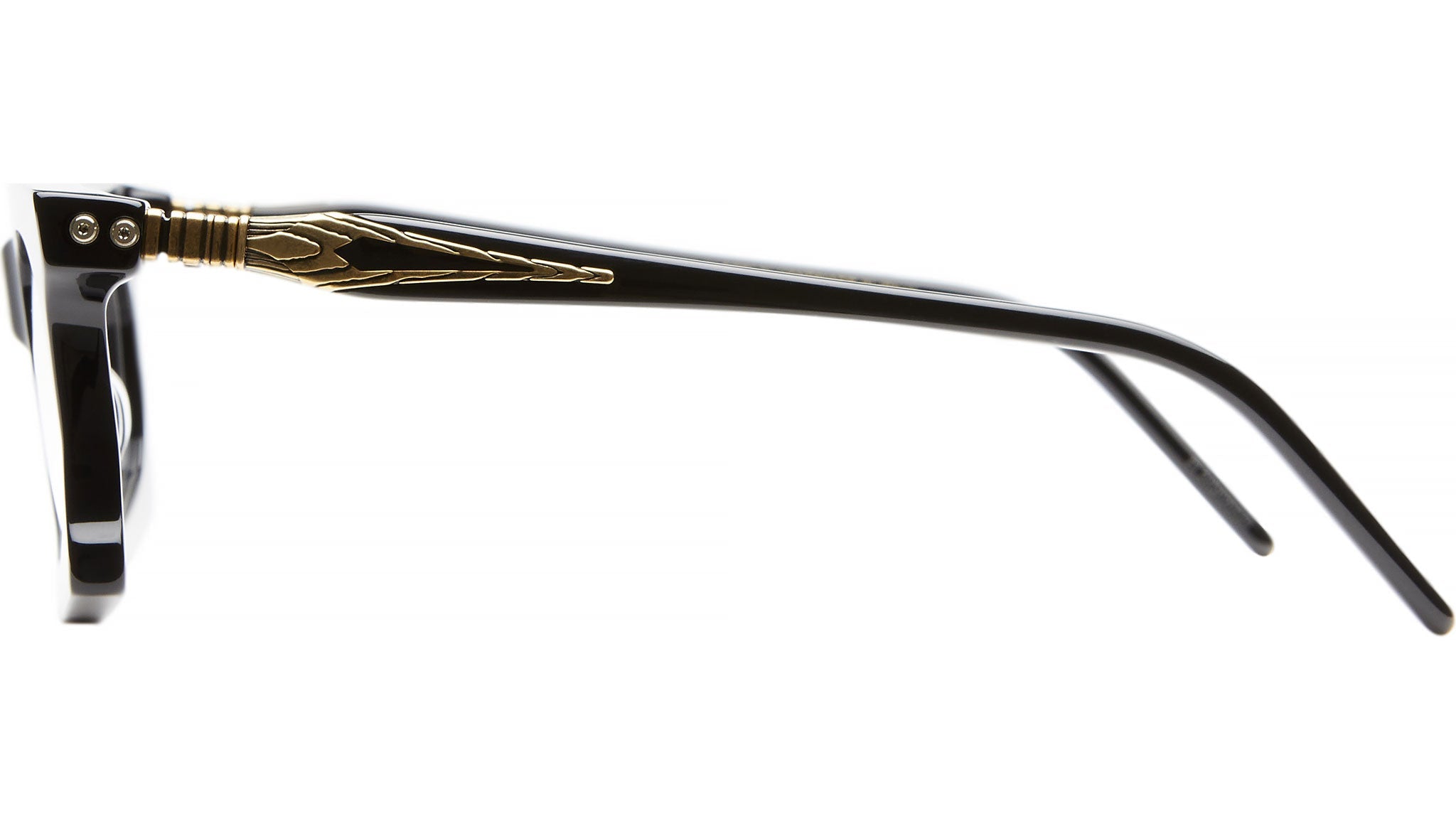 Occhiali da vista KUBORAUM D73 Black shine antique silver