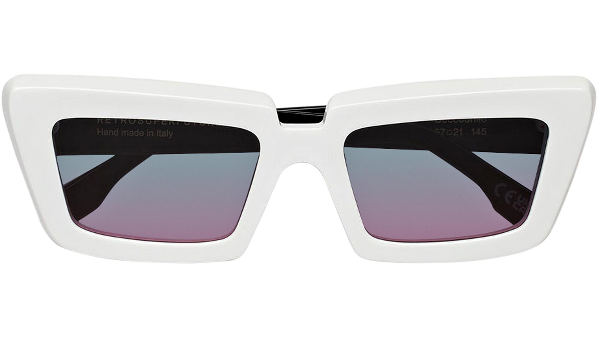 Occhiali RETROSUPERFUTURE Coccodrillo White