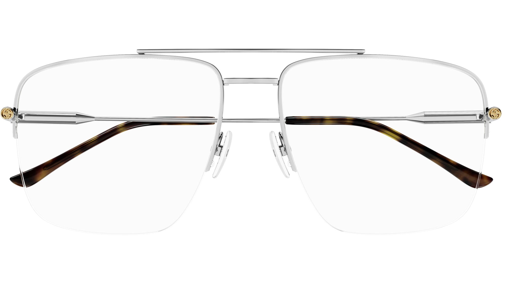 Occhiali da vista GUCCI GG1415O Shiny silver