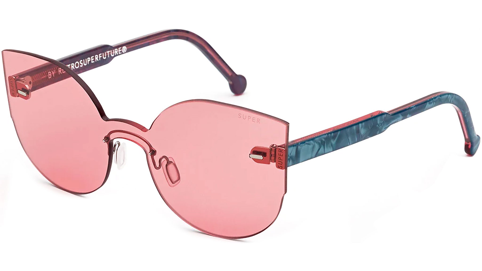 Occhiali RETROSUPERFUTURE Screen Pink and turquoise