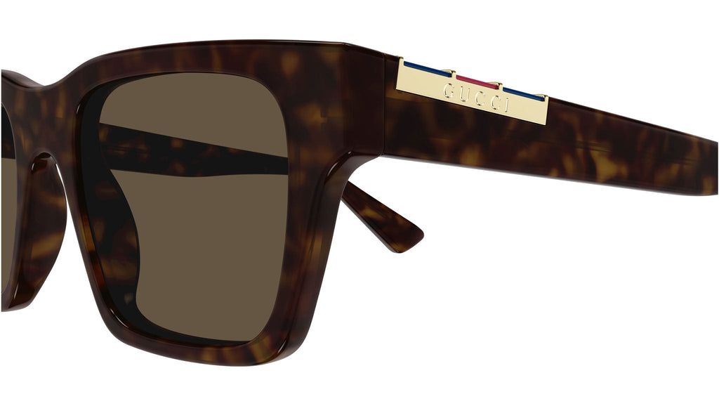 Occhiali da sole GUCCI GG1889S Shiny dark havana