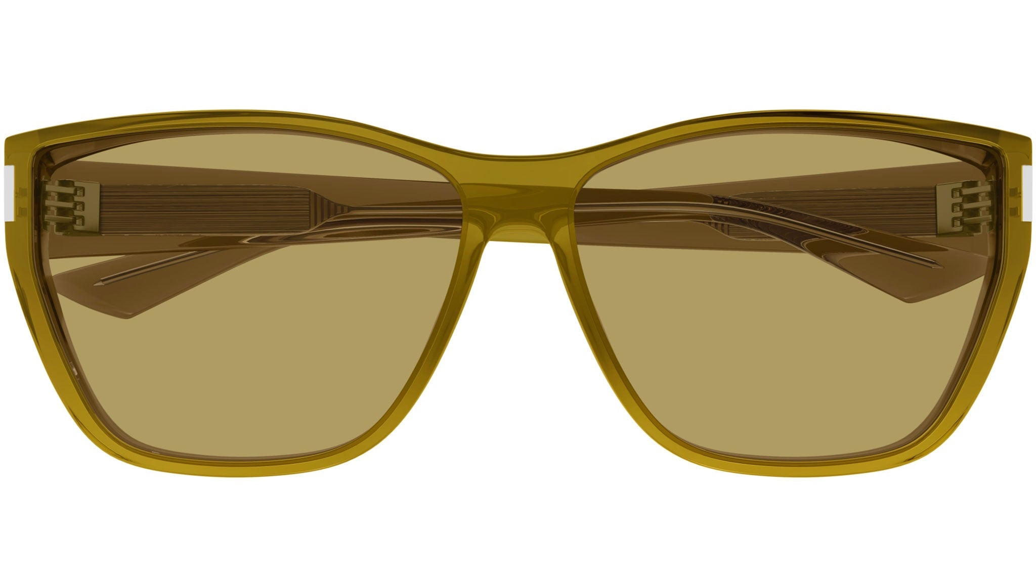 Occhiali da sole SAINT LAURENT SL758 Shiny transparent ocra