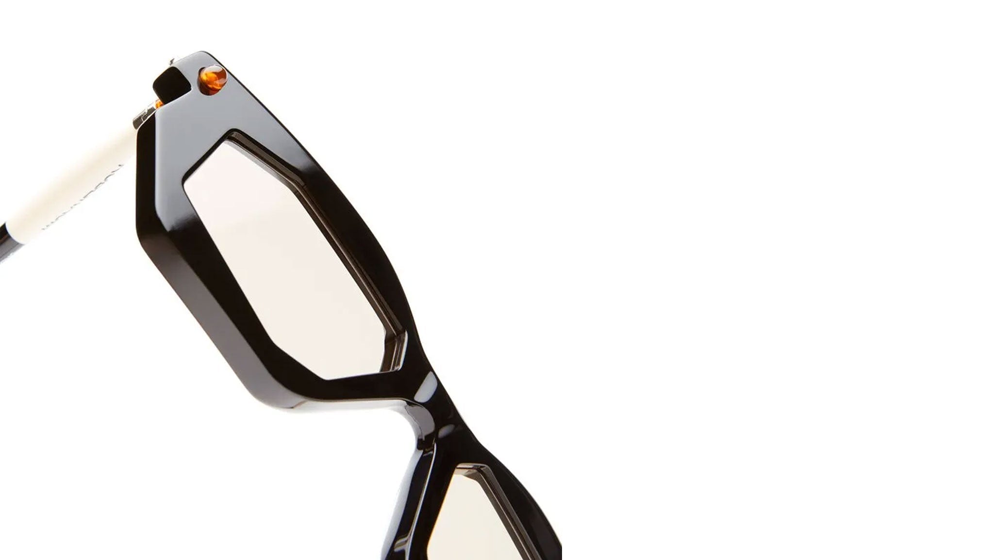 Occhiali da vista KUBORAUM P14 Black shine + cream