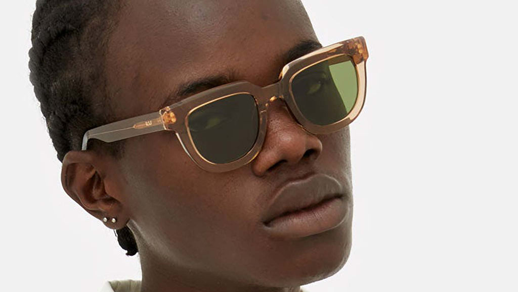 Occhiali RETROSUPERFUTURE Serio Ochre crystal