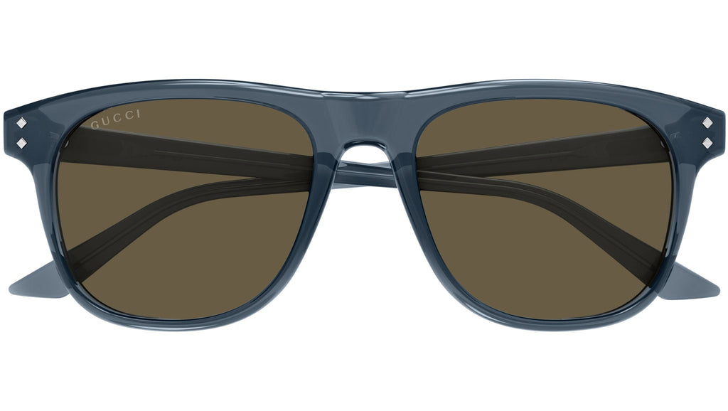Occhiali da sole GUCCI GG1893S Shiny dark transparent cobalt blue