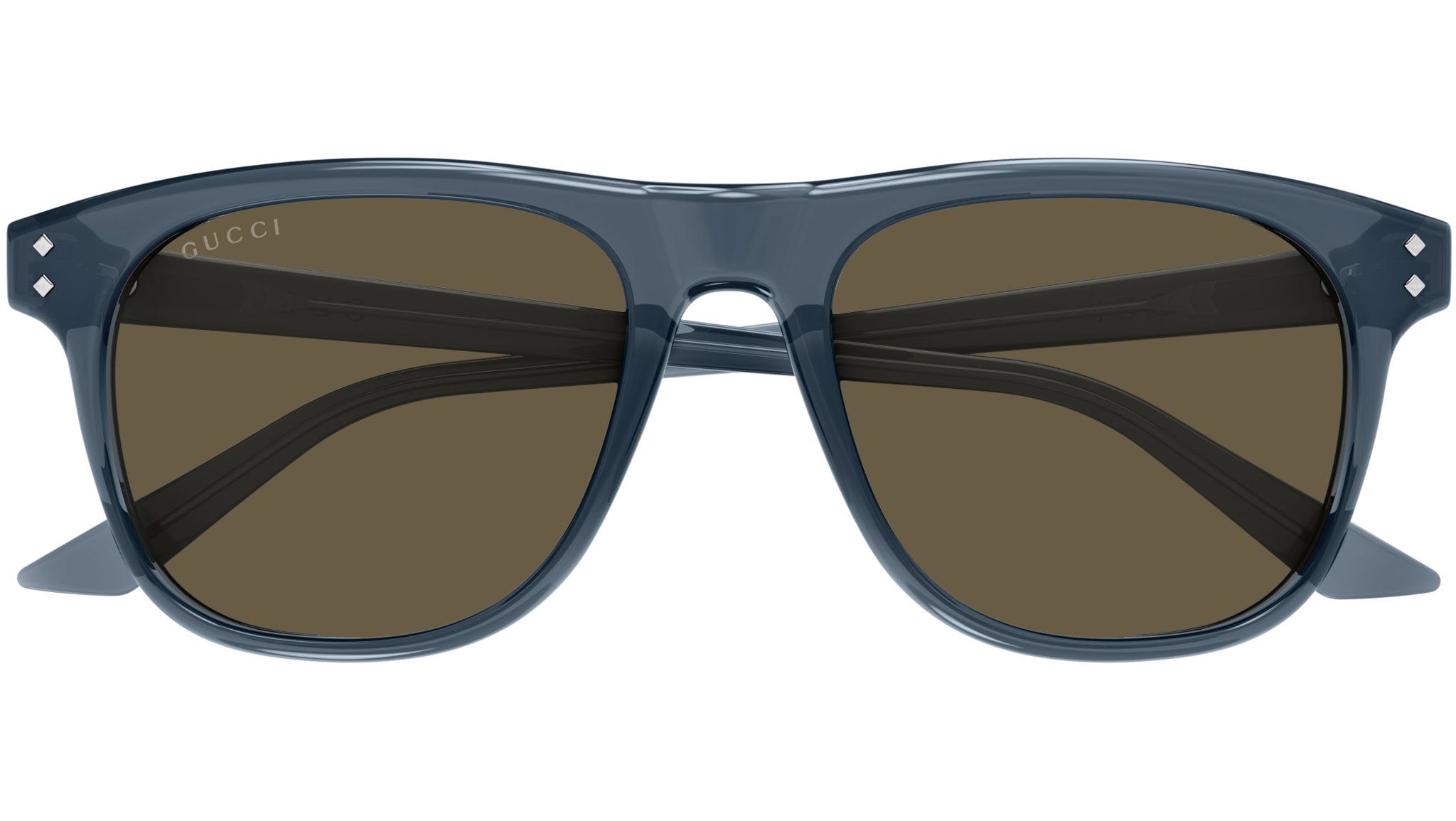 Occhiali da sole GUCCI GG1893S Shiny dark transparent cobalt blue