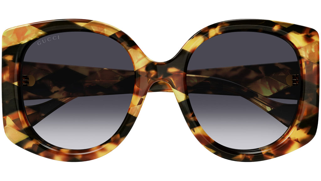 Occhiali da sole GUCCI GG1257S Shiny piqué havana