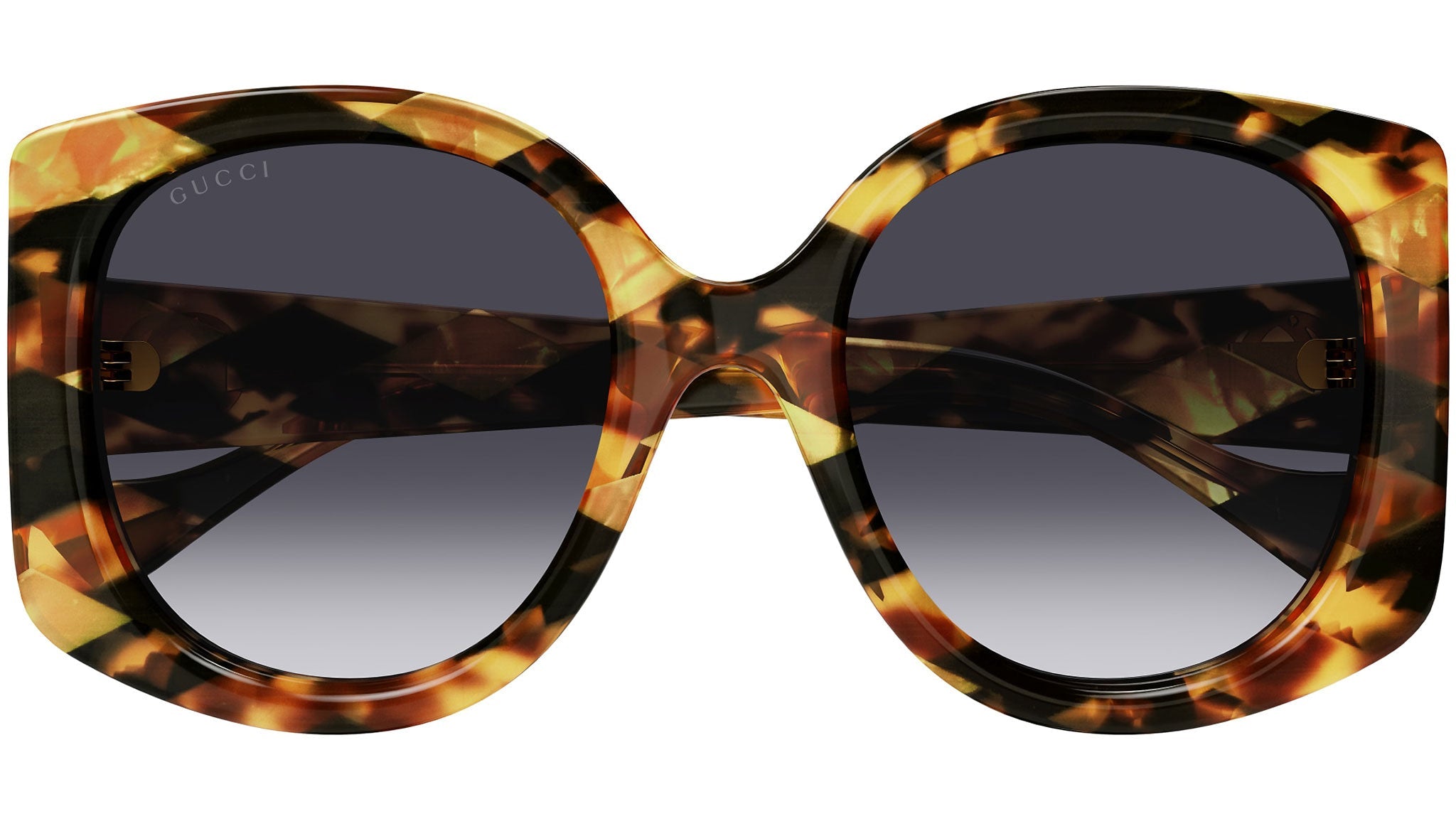 Occhiali da sole GUCCI GG1257S Shiny piqué havana