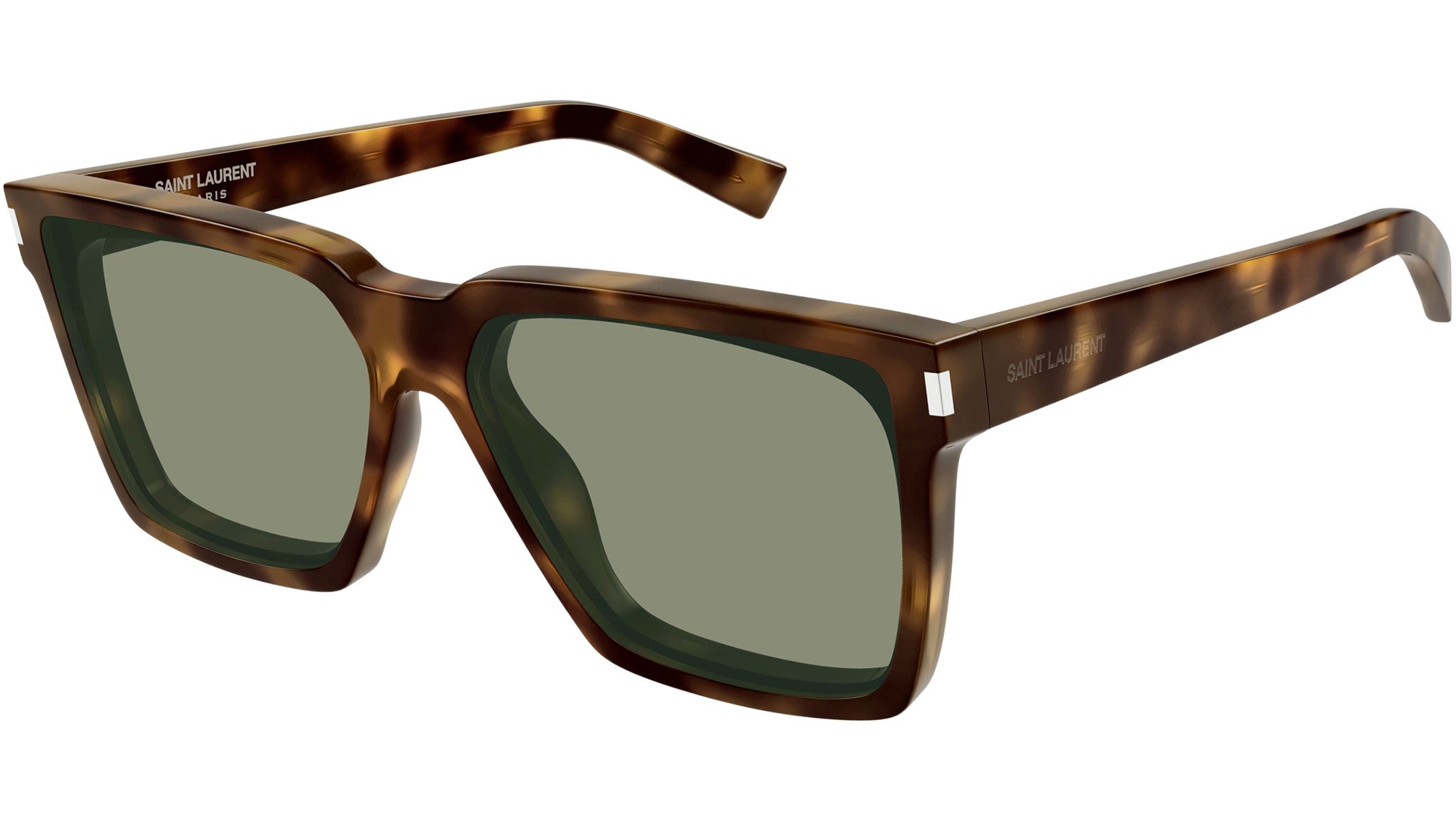 Occhiali da sole SAINT LAURENT SL610 Shiny medium havana