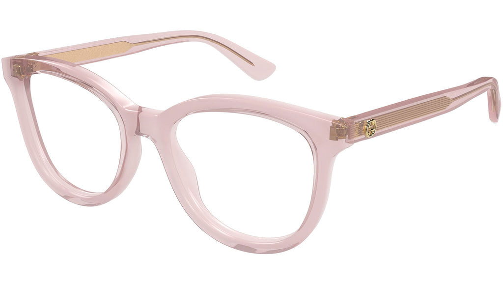 Occhiali da vista GUCCI GG1687O Shiny transparent antique pink